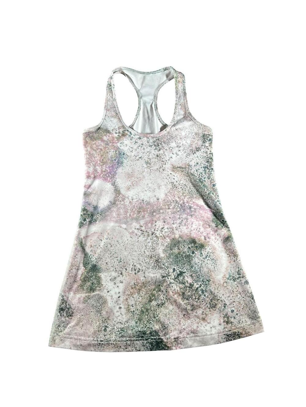 Lululemon Abstract Floral Racerback Tank Top